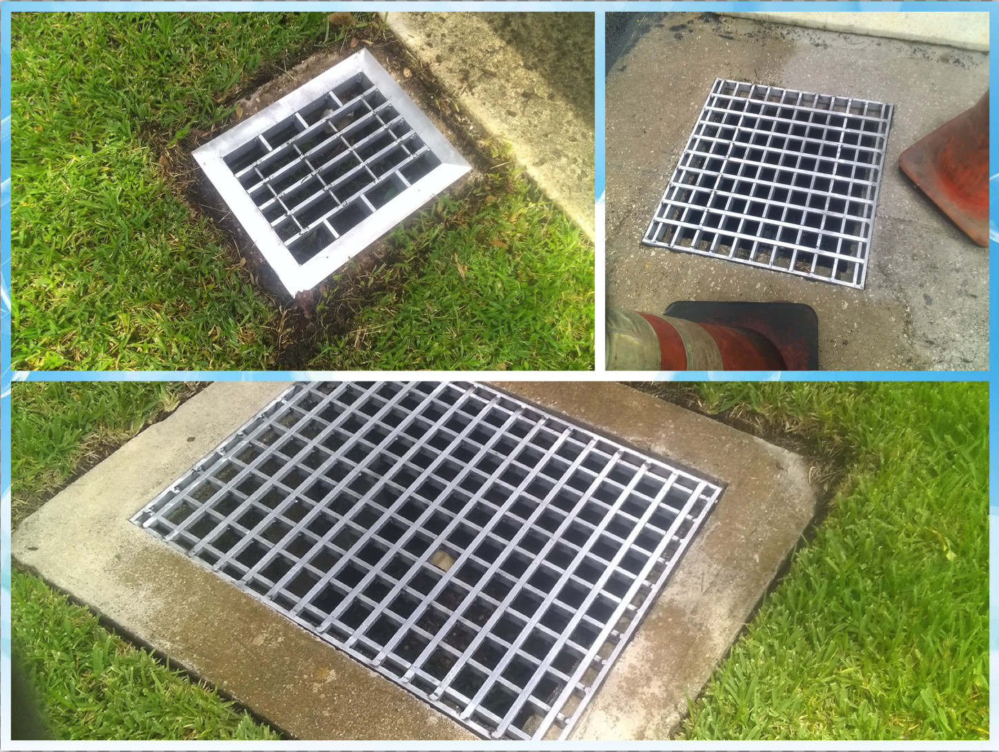 NEW STORM DRAIN COVERS